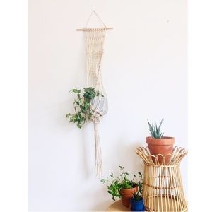 Macrame Boho Plant Hanger